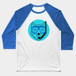 Scuba Wolves Baseball T-Shirt